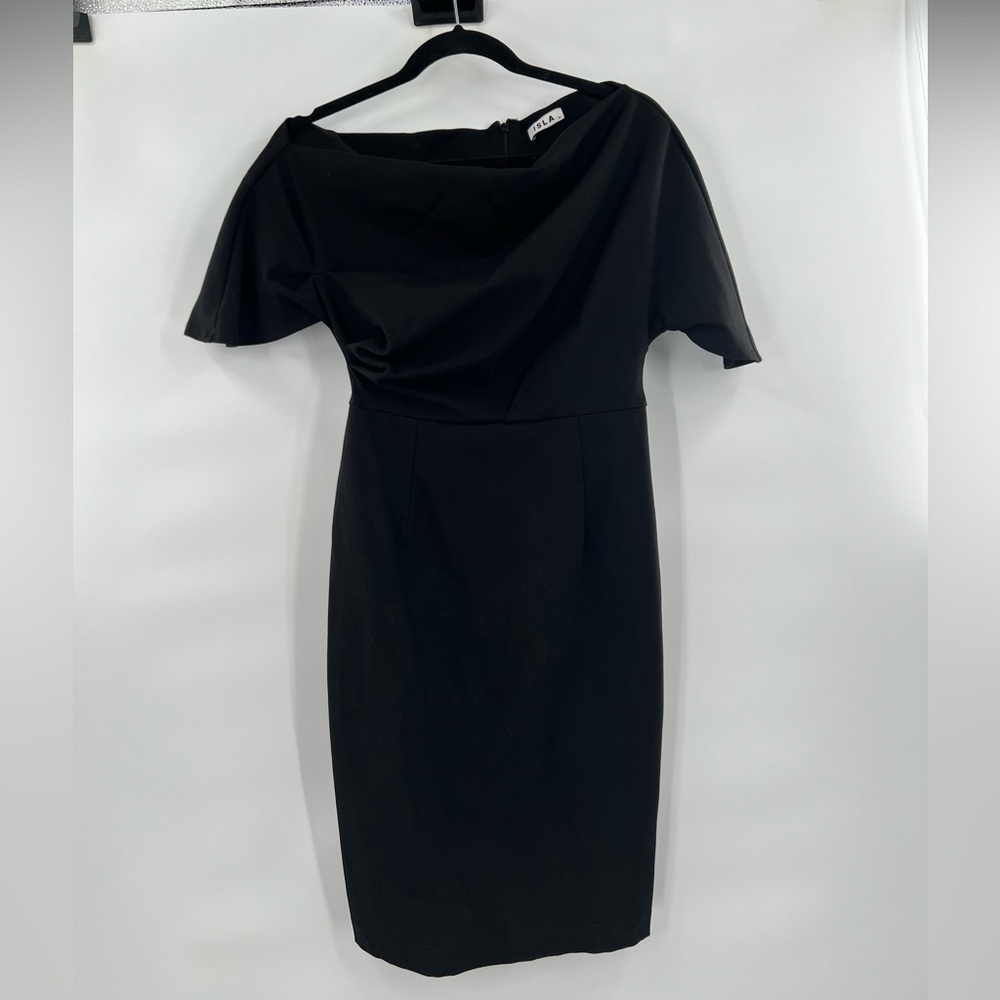 Isla black off shoulder black dress size M